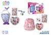 Imagen de Conjunto abalorios con bolsa Sirena lentejuelas o Unicornio y accesorios 31x48x6cm