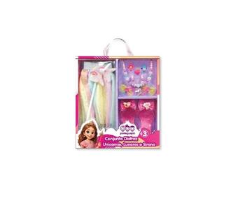 Imagen de Conjunto disfraz Princesa Unicornio, Lunares o Sirena con tutú, zapatos y accesorios - Modelos surtidos