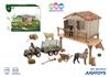 Imagen de Granja con animales y accesorios, 41x10'50x35cm - Modelos surtidos