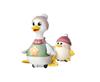 Imagen de Familia de Patos infantil, con luces y sonidos 12'8x18'2x11'3cm y 8'8x9'7x6'6cm