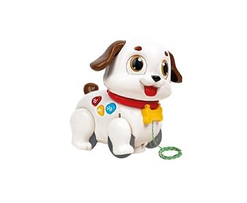 Imagen de Perro arrastre infantil, con luces y sonidos 17'5x18x15'8cm