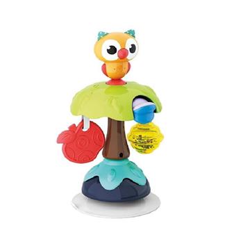 Imagen de Sonajero Búho o Pavo Real con ventosa 12x21x12cm - Modelos surtidos