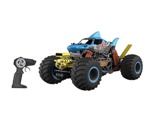 Imagen de Coche radio control Tiburón, echa humo, escala 1:10, 2.4GZ con luces 25'5x39x20cm