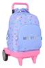 Imagen de Mochila Grande con Ruedas Compact Evol. Ext. Benetton "Lila" 33X45X22Cm