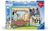 Imagen de Puzzle 3 en 1 de 49 piezas Bluey