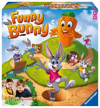 Imagen de Juego Funny Bunny. Evita el puente levadizo y la verja! Ten cuidado con el topo!