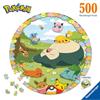 Imagen de Puzzle 500 piezas Pokémon Round.