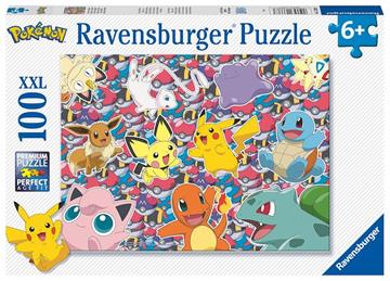Imagen de Puzzle 100 piezas XXL Pokemon.
