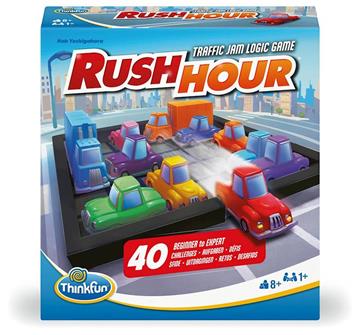 Imagen de Juego Rush Hour. El juego de bloques deslizantes que desafía a principiantes y expertos!!.