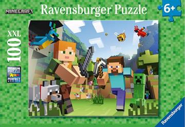 Imagen de Puzzle 100 piezas XXL Minecraft.