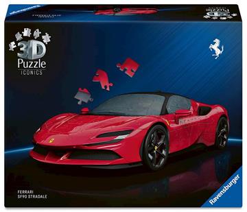 Imagen de Puzzle 3D Ferrari SF 90 Stradale 108 piezas.
