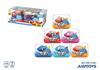 Imagen de Figura pez Robofish en pack de 2 ud., nada en diferentes direcciones y cambia de color 7x7x7cm - Modelos surtidos