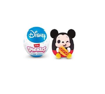 Imagen de Bola sorpresa Snackles Disney,  peluches ultrasuaves y apretujables 12cm. Edición Limitada. - Modelos surtidos