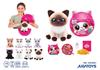 Imagen de Gato interactivo Smitten Kittens con sonidos 20x20x16 - Modelos surtidos