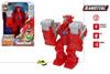 Imagen de Robot Rino Lanzacoches con Luzy Sonido. Incluye1 Coche Metal.