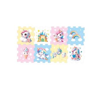 Imagen de Puzzle Eva Unicornios 8 piezas 120X60 Cm
