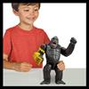 Imagen de Figura Gxx Giant King Kong con accesorios y diferntes puntos de articulacion 28 cm.
