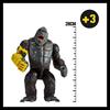 Imagen de Figura Gxx Giant King Kong con accesorios y diferntes puntos de articulacion 28 cm.
