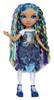 Imagen de Muñeca Rainbow High Skyker 22 cm Azul. Con Slime Transparente y Distinots Tipos De Brillo.