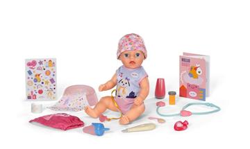 Imagen de Muñeco Baby Born Lena Cuidaditos 36 Cm. Con 6 funiciones y 14 accesorios.