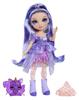 Imagen de Muñeca Rainbow High Violet 22 cm Morada. Slime Transparente y Distinots Tipos De Brillo.