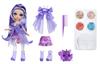 Imagen de Muñeca Rainbow High Violet 22 cm Morada. Slime Transparente y Distinots Tipos De Brillo.