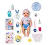 Imagen de Muñeco Baby Born Lukas Baño Divertido 36 Cm. Con 6 funiciones y 14 accesorios.