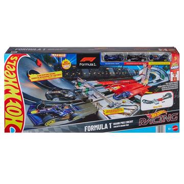 Imagen de Pista Hot Wheels Racing F1 Motorizada Incluye 3 coches escala 1:64. 30,5x168,50x43,50 cm