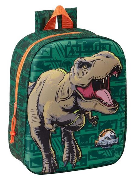Imagen de Mochila Guarderia 3D Jurassic World 3D 22x27x10 Cm