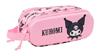 Imagen de Portatodo Doble 3D Kuromi 3D 21x8x6 Cm