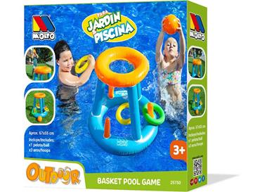 Imagen de Canasta de Baloncesto Hinchable para Piscina