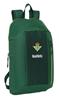 Imagen de MINI MOCHILA CREMALLERA VERTICAL RES AGU REAL BETIS BALOMPIE 22X39X10 CM