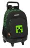 Imagen de Mochila Grande Con Ruedas Compact Extraible Minecraft "Tnt" 33X45X22Cm