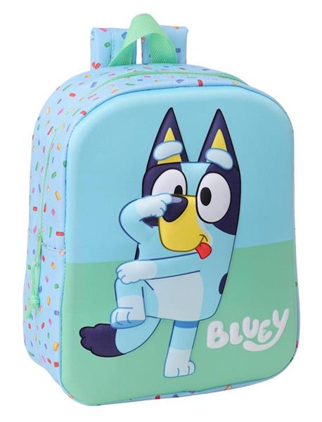 Imagen de Mochila Guarderia 3D Bluey 3D 22x27x10 Cm