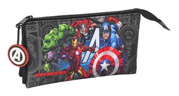 Imagen de Estuche Triple Avengers "Vendetta" 22X12X3Cm