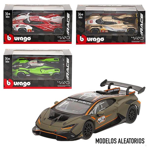 Imagen de Coche Metal Burago Racing Series 2025 V1 escala 1:43. - Modelos surtidos
