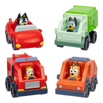 Imagen de Minicoches Carreras de bluey 4 Vehículos