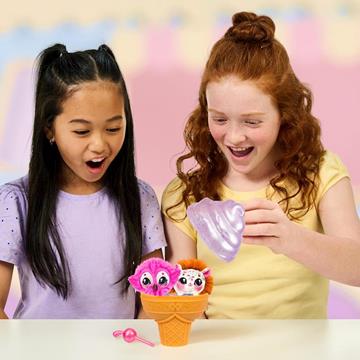 Imagen de Helados Mágicos Cookeez 2 peluches sorpresa 14.30x10x6.70 cm 