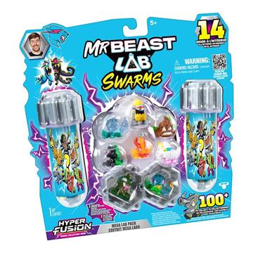 Imagen de Figura MrBeast Lab S3 14Pk.Diseños únicos de temática de fusión