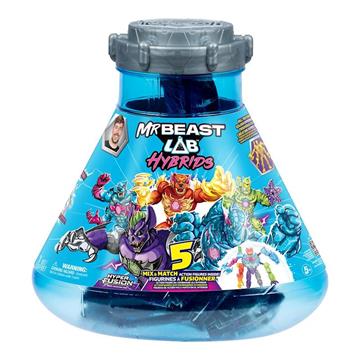 Imagen de Figura MrBeast Lab Hybrid.Con 10 puntos de articulación y 10 cm de alto