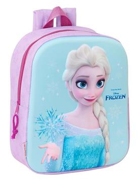 Imagen de Mochila Guarderia 3D Frozen 3D 22x27x10 Cm