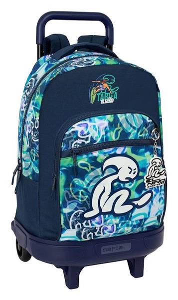 Imagen de Mochila Grande con Ruedas Compact Extraible El Niño "Kook" 33X45X22Cm