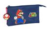 Imagen de Portatodo Triple Super Mario "Trick" 22X12X3Cm
