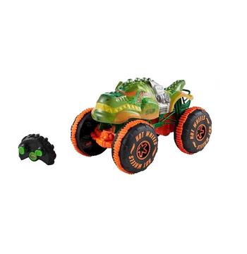 Imagen de Coche Radio Control Hot Wheels Monster Trucks Samsh O Saurus. Escala 1:15
