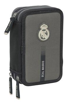 Imagen de Plumier Triple 37 Pcs Real Madrid 3ª Equipacion 24/25 12,5X19,5X5,5Cm