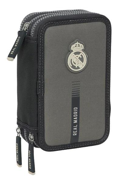 Imagen de Plumier Triple 37 Pcs Real Madrid 3ª Equipacion 24/25 12,5X19,5X5,5Cm