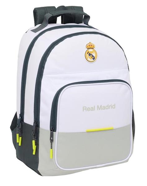 Imagen de Mochila Doble Adapt.Carro Real Madrid Equip. 25/26 32x42x16 Cm
