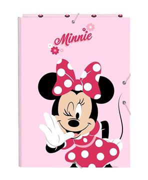 Imagen de Carpeta Folio 3 Solapas Minnie Mouse "Naive" 26X33,5X2,5Cm