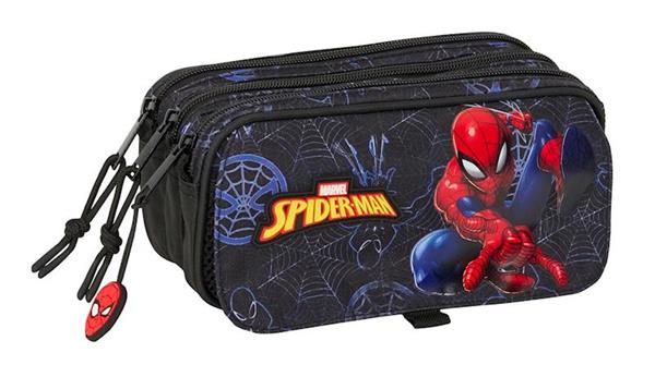Imagen de Portatodo Triple Big Spider-Man "Attack" 21,5X10X8Cm