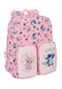 Imagen de Mochila Infantil Bolsillos Adapt.Carro Stitch "Beach" 26X34X11Cm